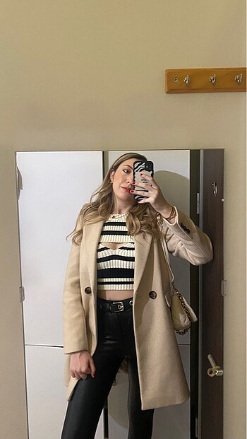 Stradivarius Kaşe Kaban