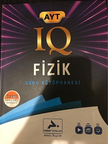 Ayt fizik soru bankası paraf