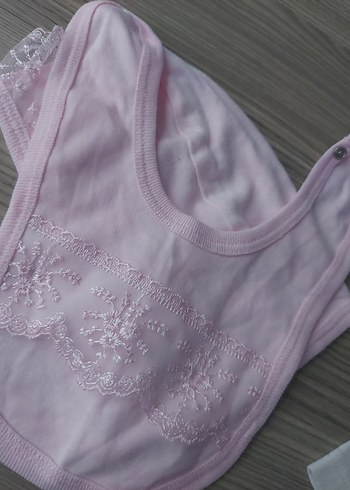 Dantel Detaylı Pembe Bebek Hastane Çıkışı - Görsel 5