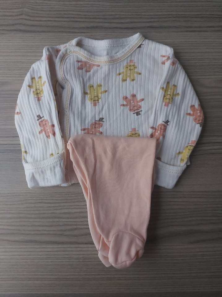 Pembe Bebek Kız Uzun Kollu Takım - Görsel 2