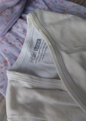 Bebek Kız Hastane Seti, Mor Pastel, Dantel Detaylı - Görsel 3