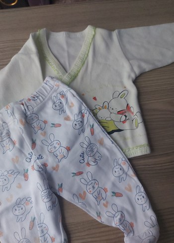 Bebek Erkek Pamuklu Uzun Kollu Baskılı Takım - Görsel 2