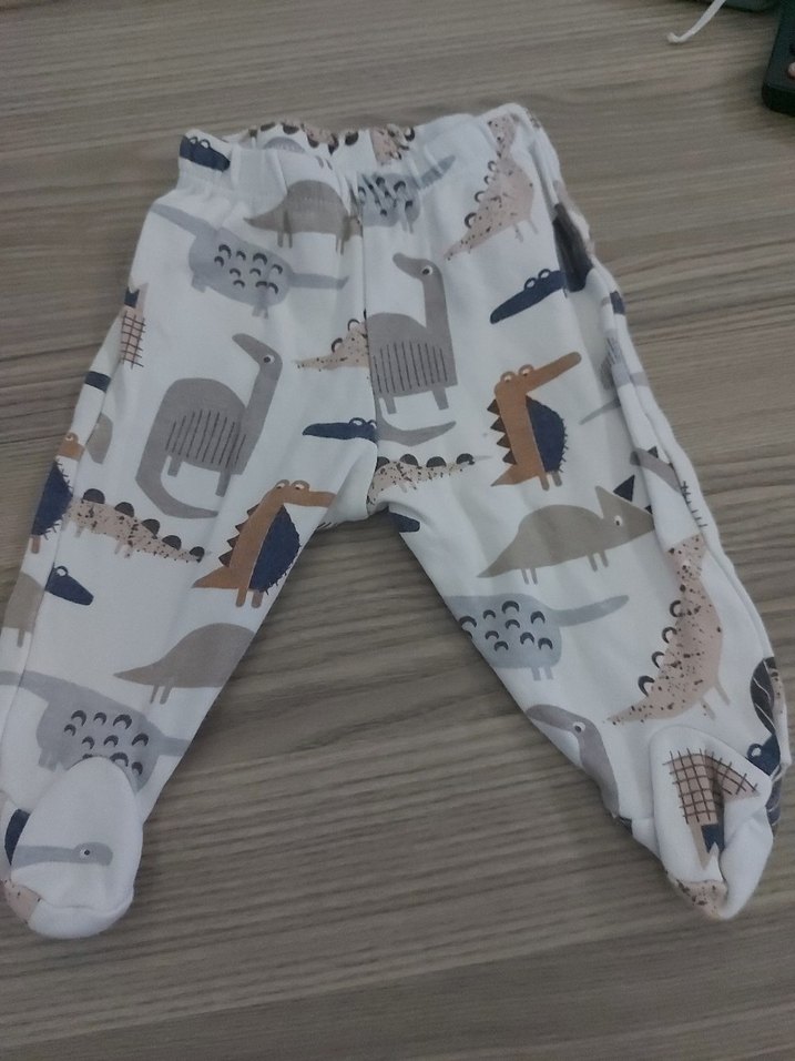 Desenli Bebek Erkek alt ve Önlük - Görsel 2