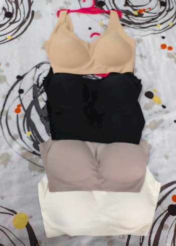 Düz Renk Mini Street Wear Sütyen - Görsel 3