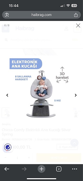 Chicco ana kucağı - Görsel 9