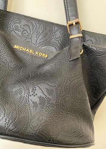 Michael Kors Siyah Deri Kadın Çanta - Görsel 2