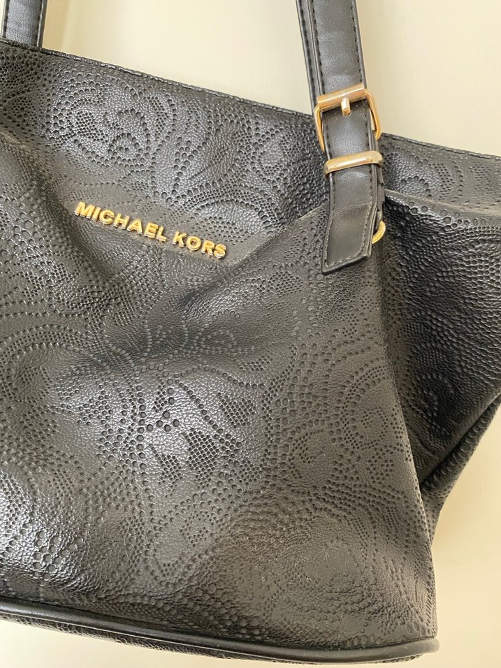 Michael Kors Siyah Deri Kadın Çanta - Görsel 2