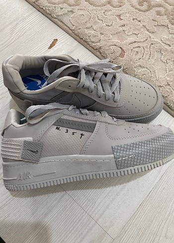 Gri Nike Kadın Spor Ayakkabı - Görsel 2