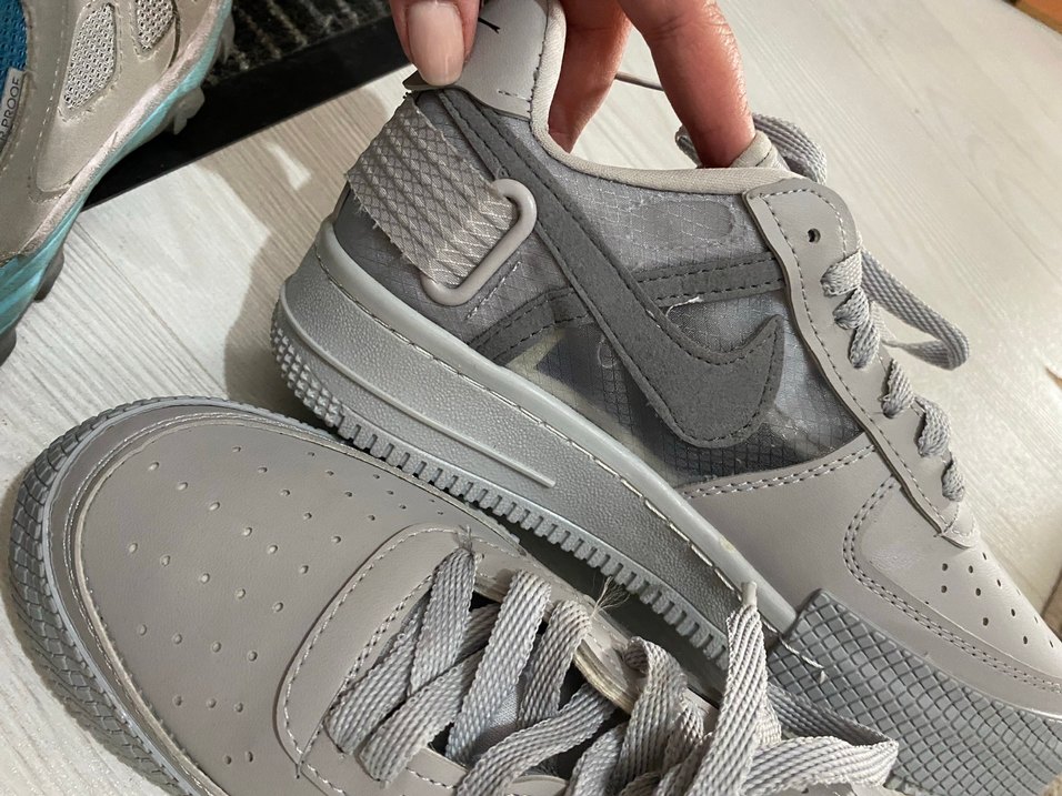 Gri Nike Kadın Spor Ayakkabı - Görsel 5