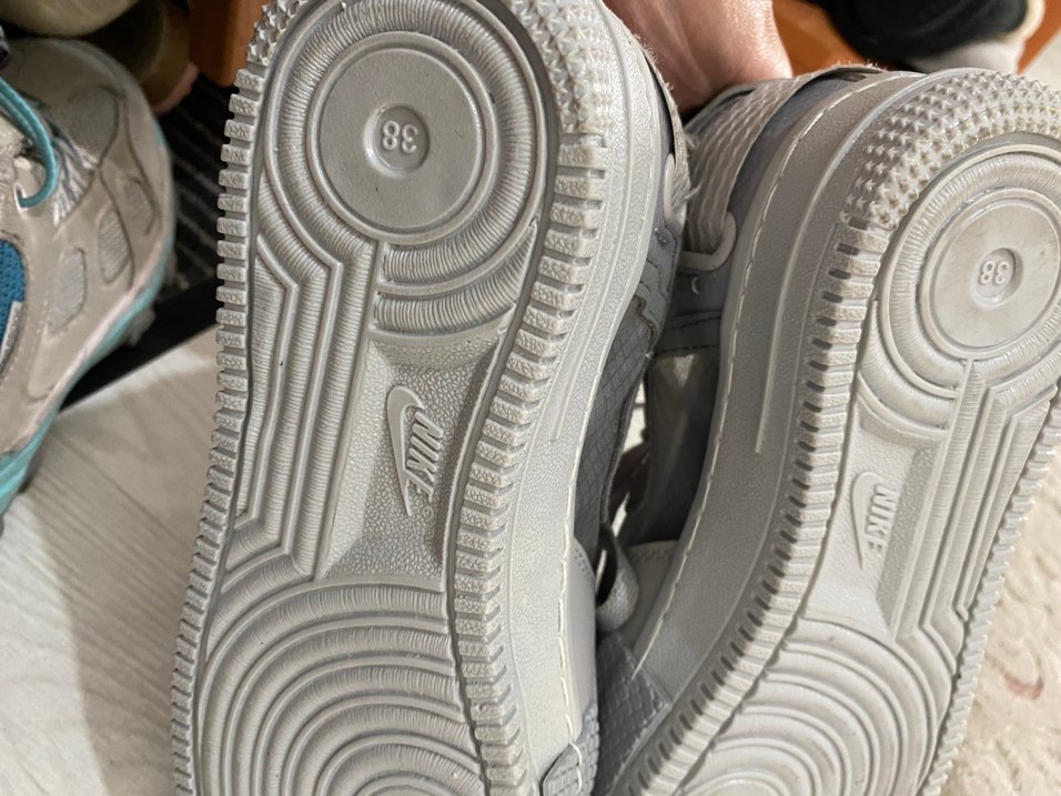 Gri Nike Kadın Spor Ayakkabı - Görsel 4