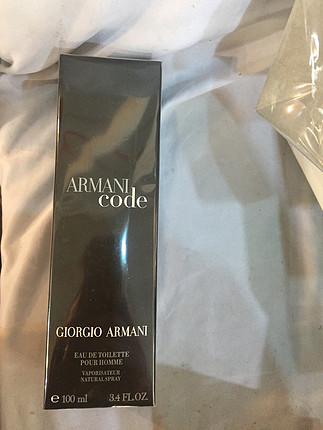 Armani Ambalajlı parfümler armani code