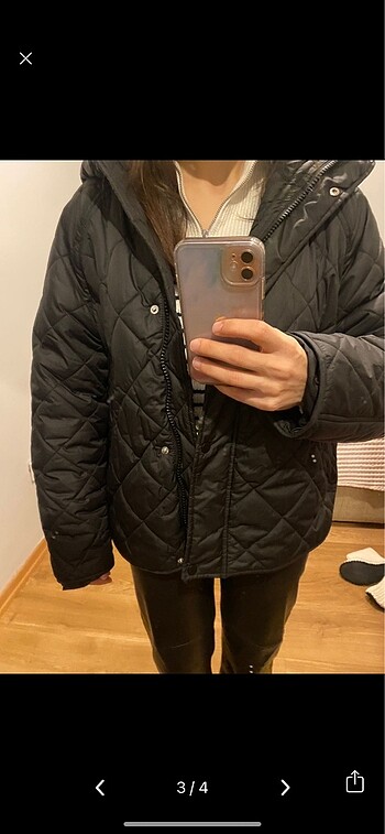 xs Beden h&m kapitone mont