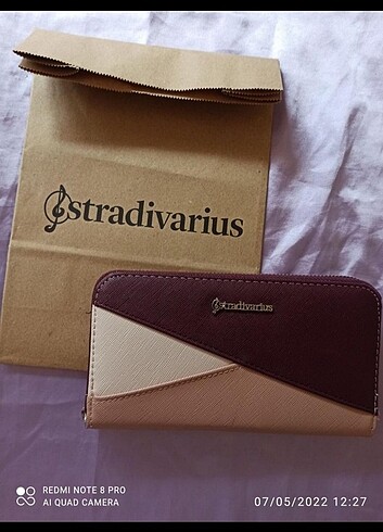 Stradivarius cüzdan