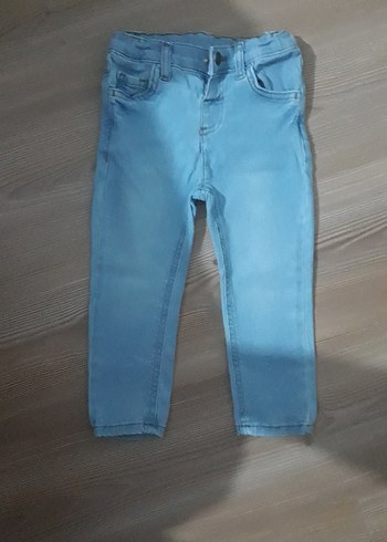 Erkek Çocuk Açık Mavi Regular Fit Denim Pantolon