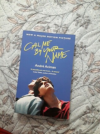 Call me by your name kitap