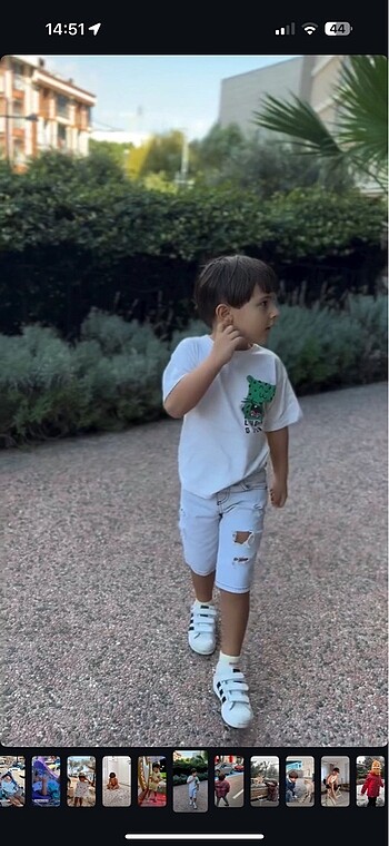 LC Waikiki Lcw Yırtık Kot Şort