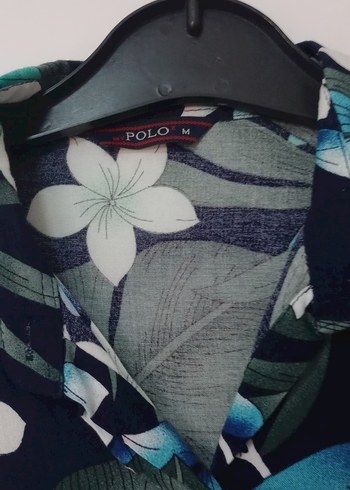 U.S Polo Assn. Bohem Çok Renkli Uzun Kollu V Yaka Kadın Gömlek