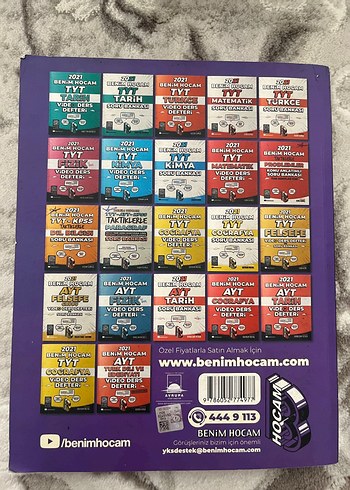 2021 Benim Hocam TYT-AYT Geometri Video Ders Defteri - Görsel 2