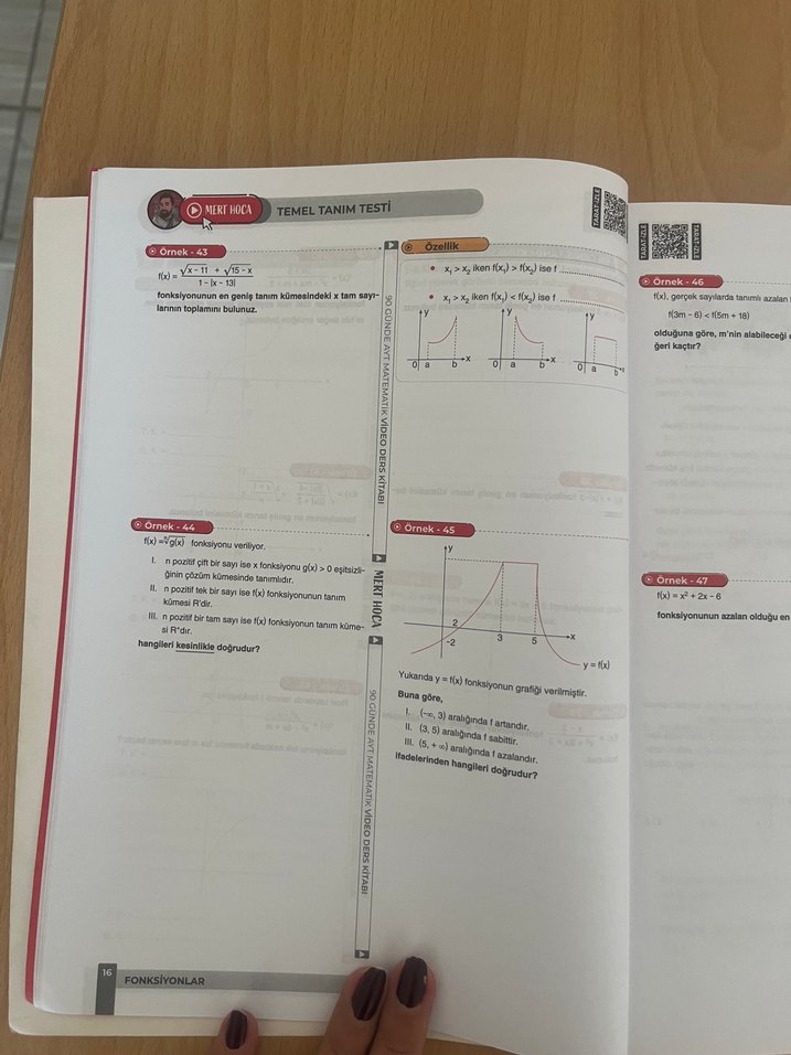 AYT Matematik Kampı Video Ders Kitabı - Görsel 3