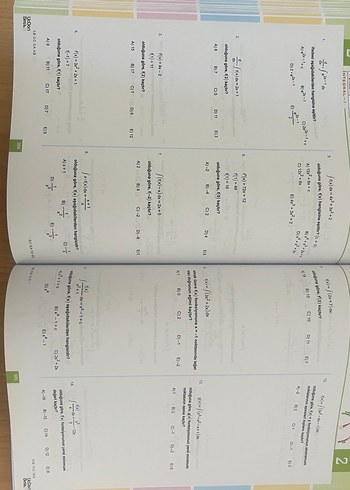 AYT Matematik Soru Bankası Konu Anlatımlı ÜÇDÖRTBEŞ YAYINLARI - Görsel 5