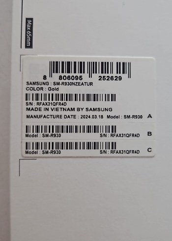 Beyaz Samsung Galaxy Watch6 Akıllı Saat - Görsel 3