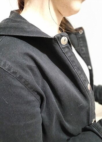 #kotceket#siyah#denim - Görsel 5