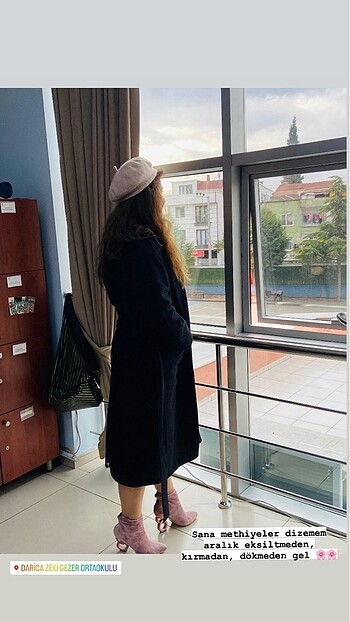 Koton Kaşe Kuşaklı Kaban