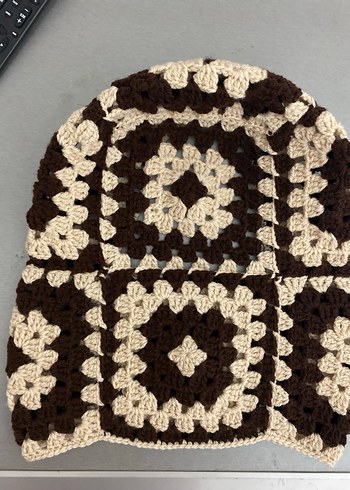 Örgü Bohem Kadın Balaklava - Görsel 3