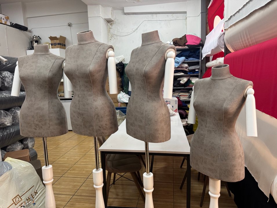 Beli Kemerli Gri Deri Mini Kadın Yelek - Görsel 3