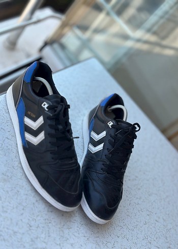 Hummel Lacivert Spor Ayakkabı Velcro Detaylı - Görsel 2