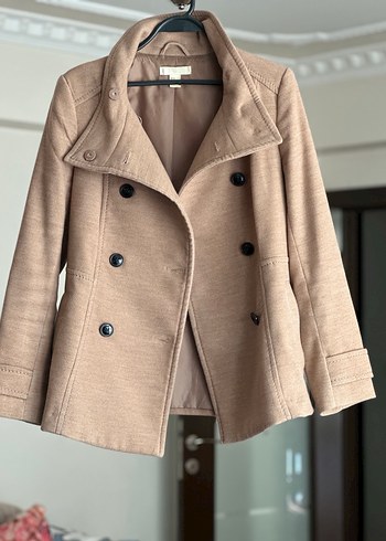 H&M Kadın Kaşe Kaban - Görsel 5