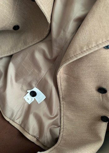 H&M Kadın Kaşe Kaban - Görsel 4