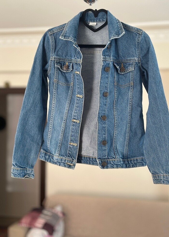 Lcw 11-12 yaş Kız Çocuk Kot Ceket - Görsel 2