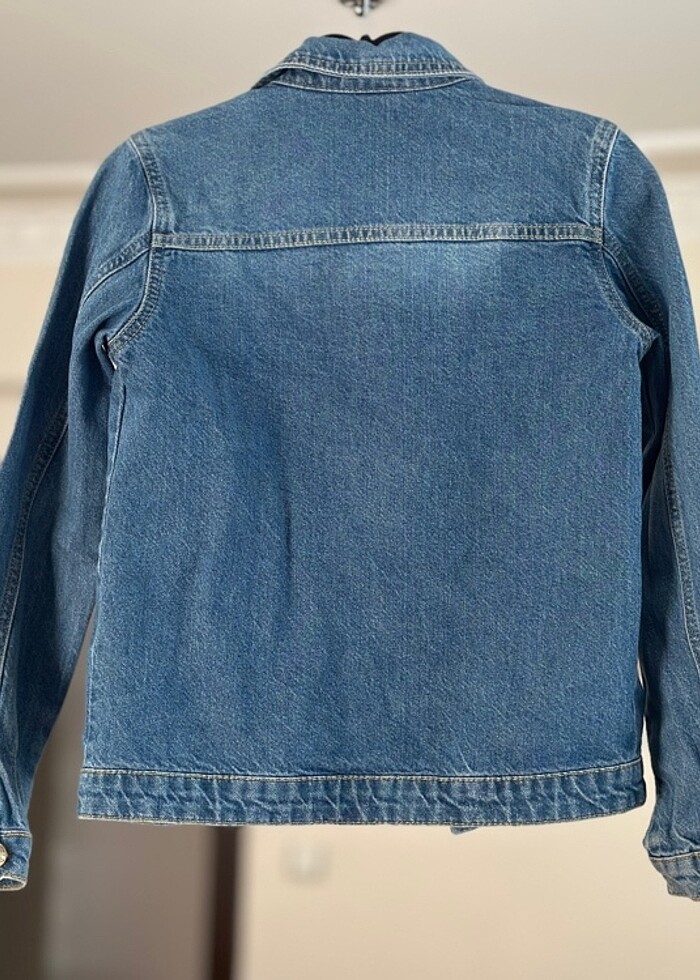 Lcw 11-12 yaş Kız Çocuk Kot Ceket - Görsel 4