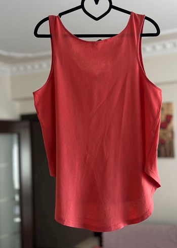 Nar Çiçeği Baskılı Atlet - Görsel 6