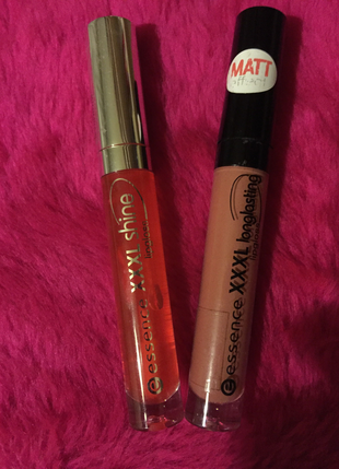 Essence Lipgloss ve Likit Mat Ruj