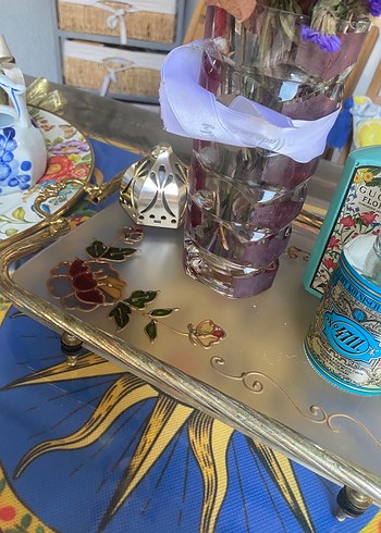 Beden Renk Vintage Tepsi
