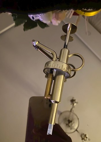  Beden Renk Vintage Cam ve Metal Parfüm Püskürtücü