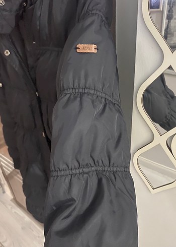 Siyah Kadın Kışlık Mont - Görsel 2