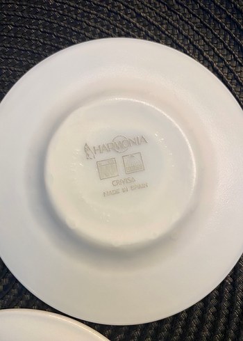 Çiçek Desenli Porselen İki Fincan ve Tabak Seti - Görsel 7