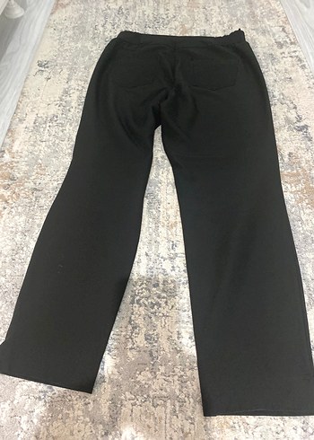 Siyah Kadın  Kumaş Pantolon - Görsel 2