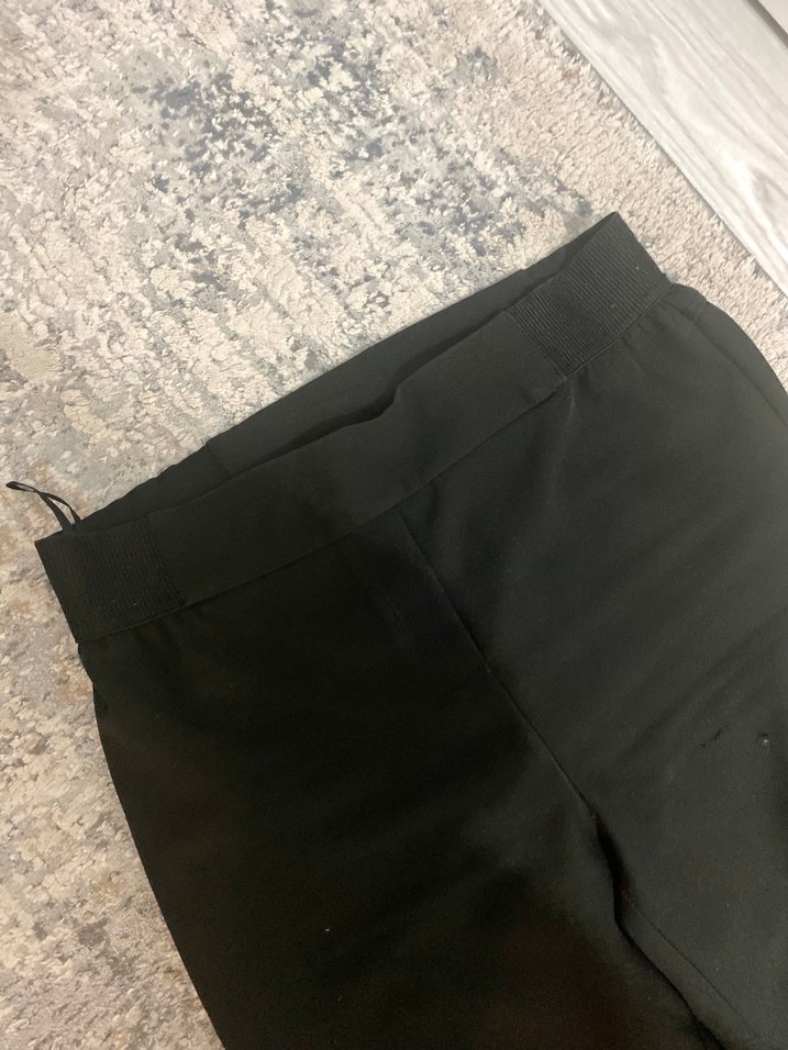 Siyah Kadın  Kumaş Pantolon - Görsel 4