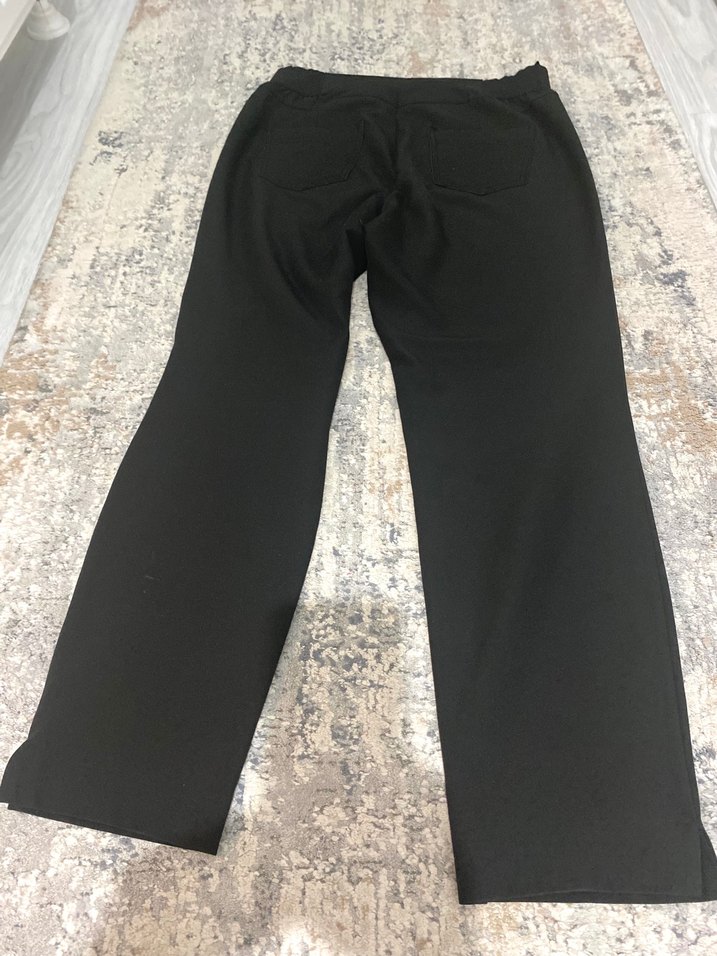 Siyah Kadın  Kumaş Pantolon - Görsel 2