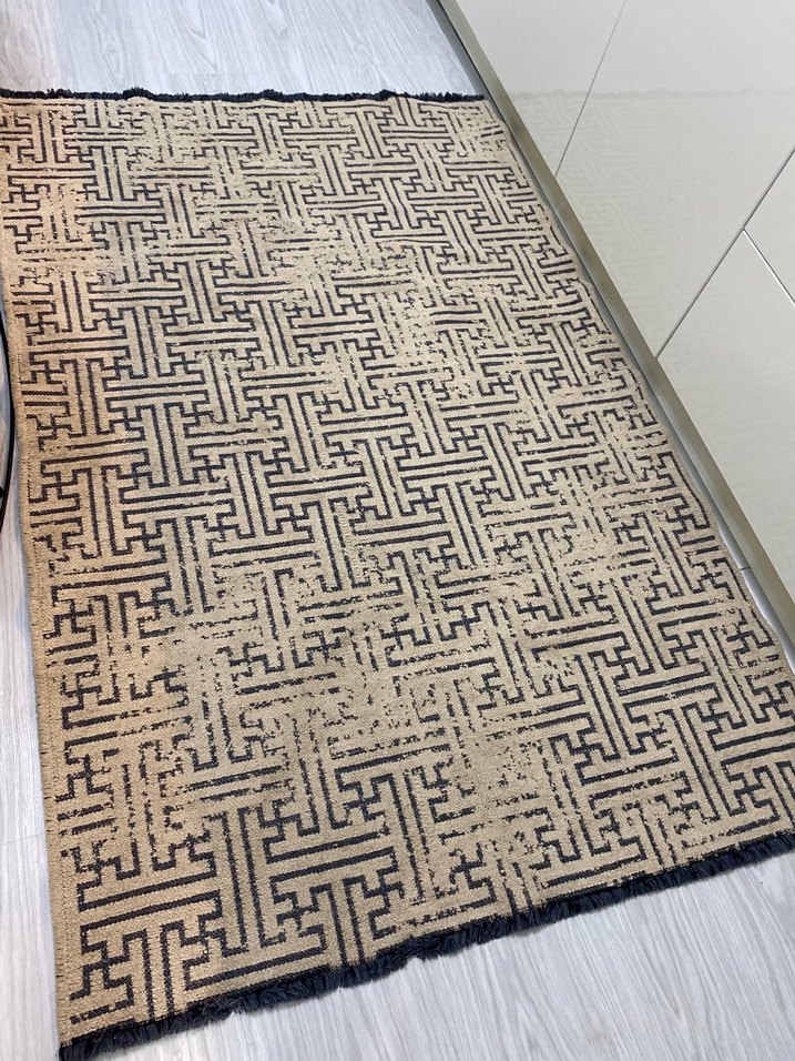 İki Taraflı   Desenli Modern Halı - Görsel 2