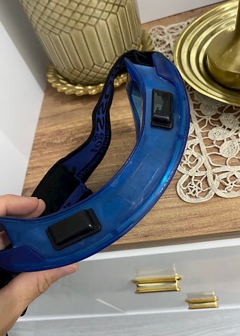 Mavi Şeffaf Kayak Gözlüğü - Görsel 4