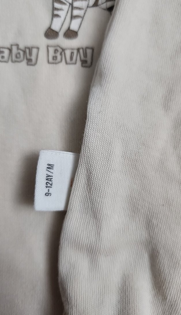 Zebra Desenli Kolsuz Bebek Çıtçıtlı Body 3 adet - Görsel 5