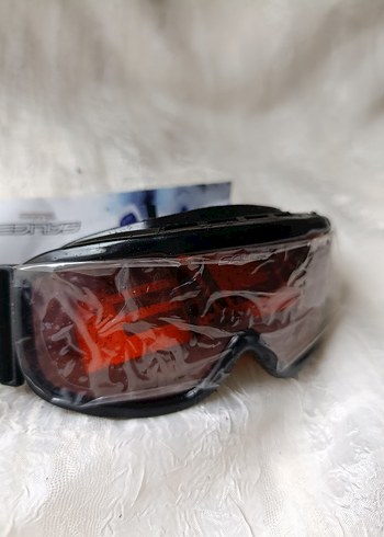 Kırmızı Erkek Kadın Kayak Gözlüğü, Tokalı, Minimalist - Görsel 4