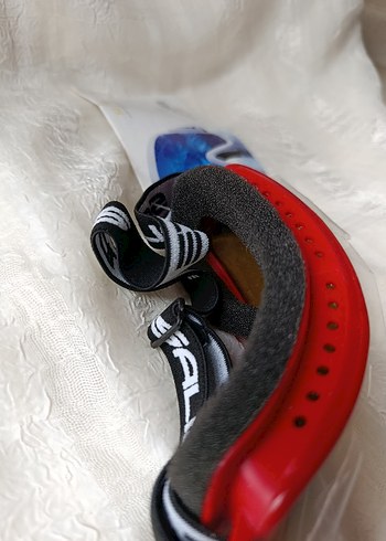 Kırmızı Ayarlanabilir kayak Gözlüğü - Görsel 10