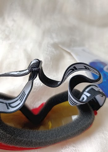 Kırmızı Ayarlanabilir kayak Gözlüğü - Görsel 9