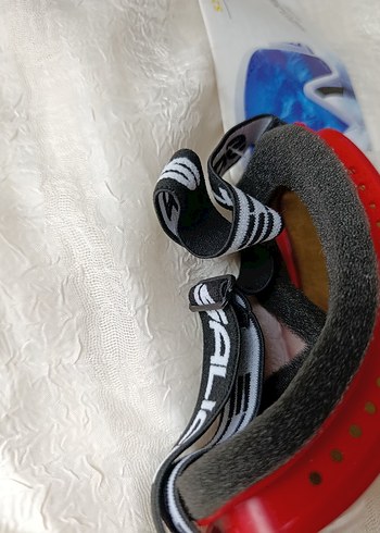 Kırmızı Ayarlanabilir kayak Gözlüğü - Görsel 7